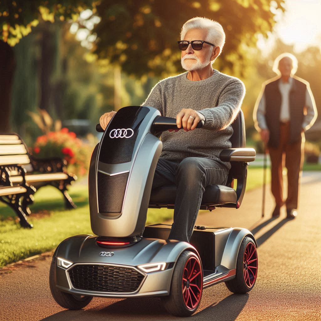 the Audi Shape Mobility Scooter 7