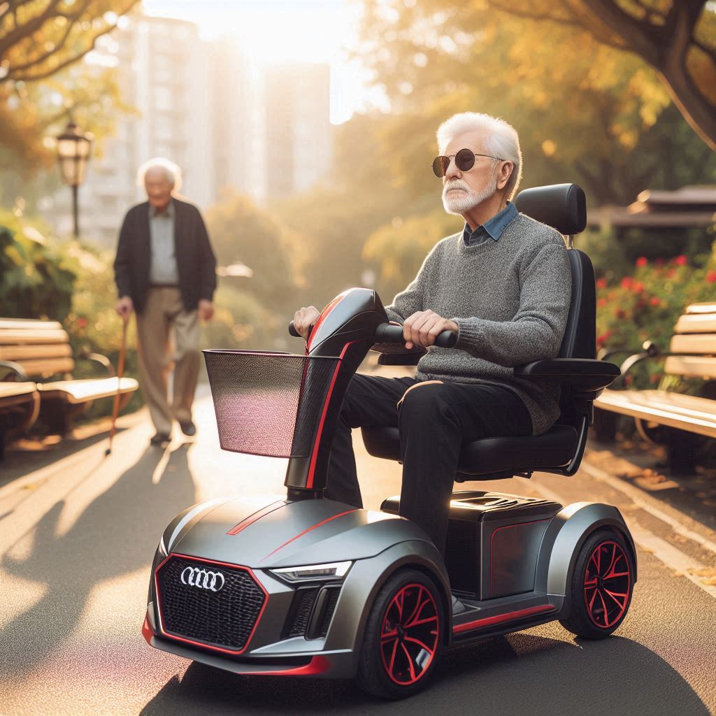 the Audi Shape Mobility Scooter 8