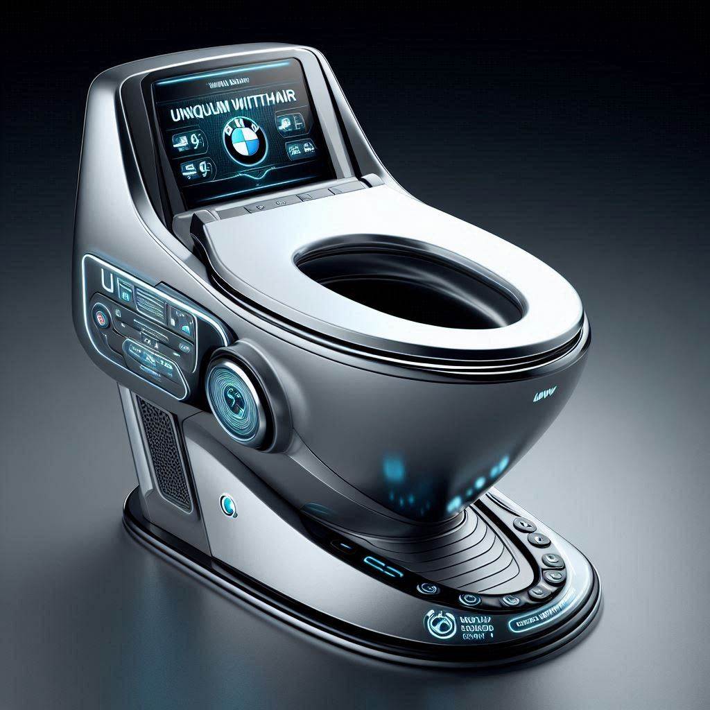 BMW Inspired Toilet Wheelchair 5