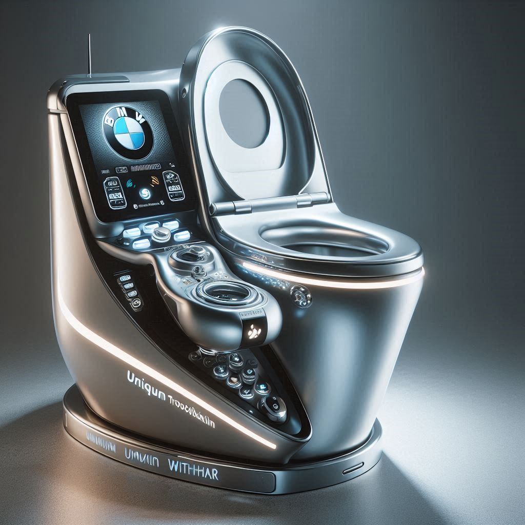 BMW Inspired Toilet Wheelchair 7