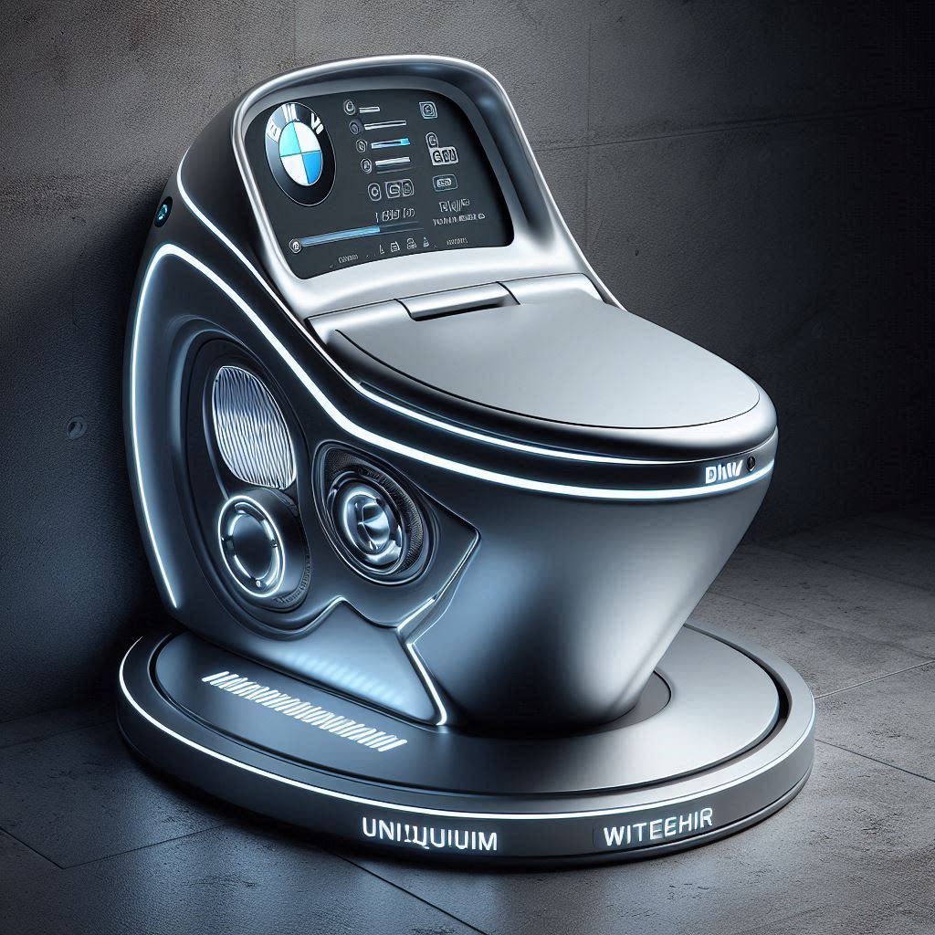 BMW Inspired Toilet Wheelchair 8