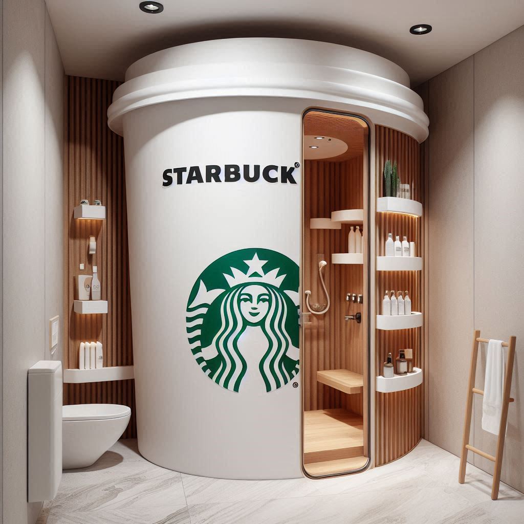 Coffee Cup Shaped Showers 5