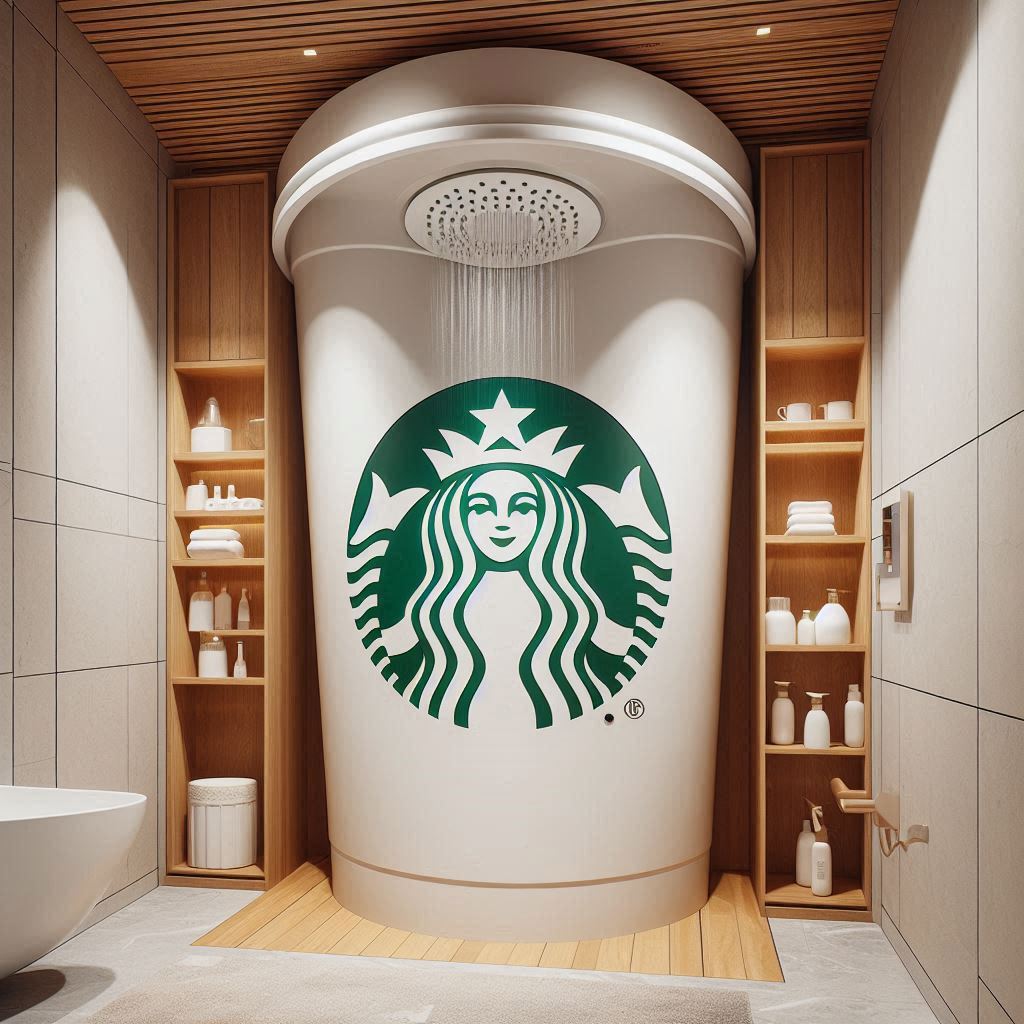 Coffee Cup Shaped Showers 9