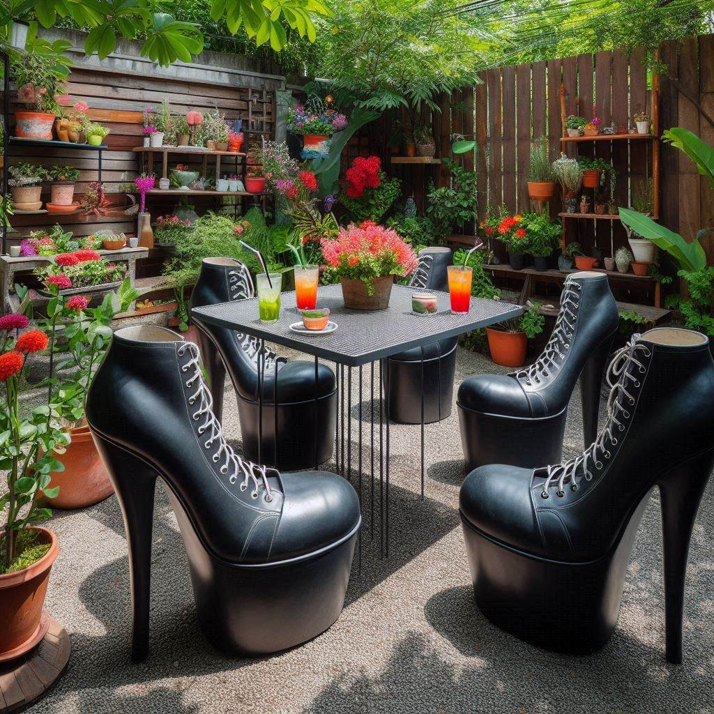 High Heel Shoe Chairs 5