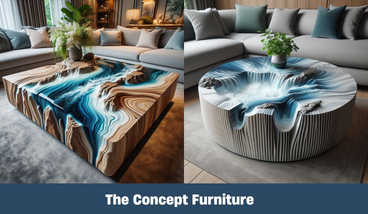 Unique Waterfall Coffee Tables to Elevate Your Living Space