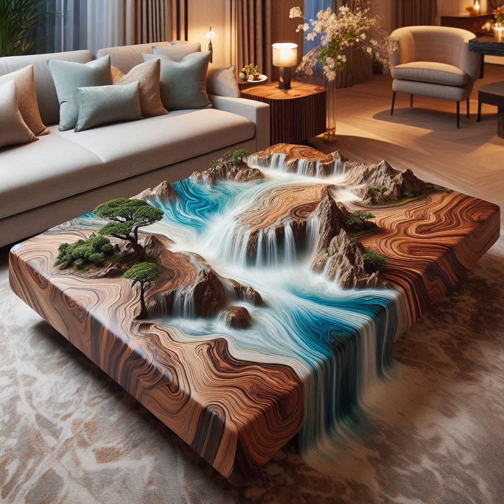 Waterfall Coffee Tables 1