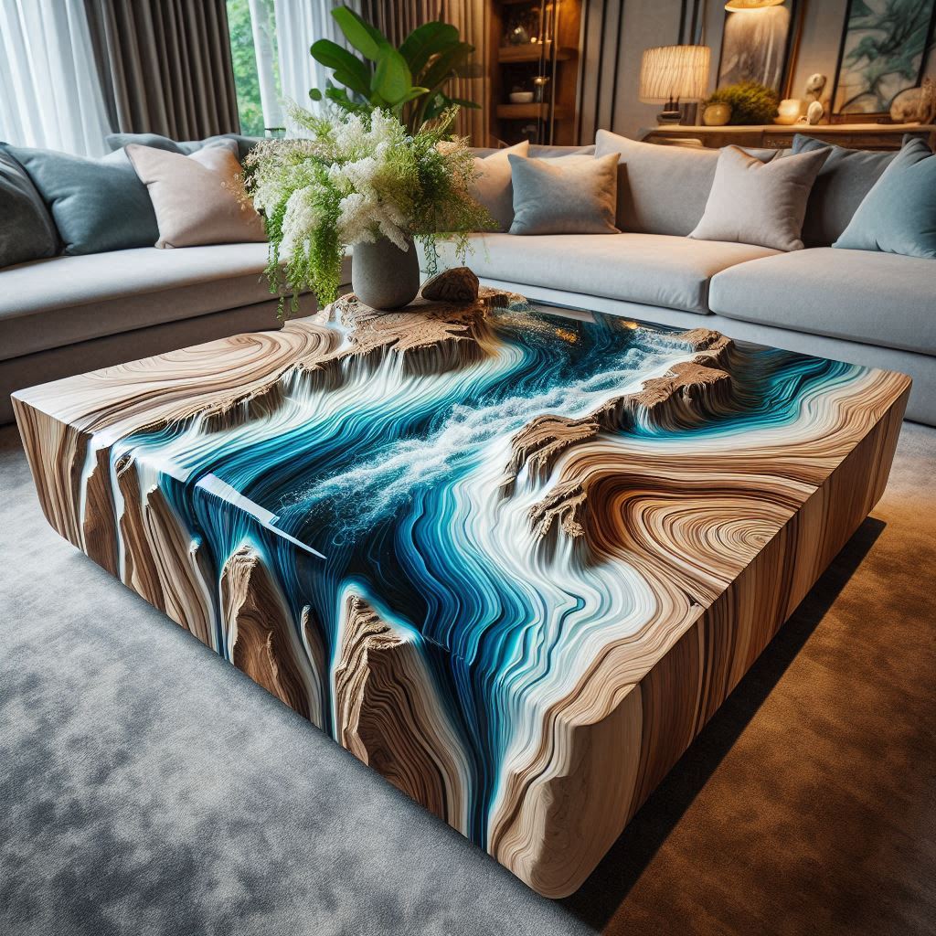 Waterfall Coffee Tables 2