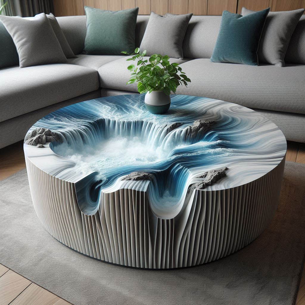 Waterfall Coffee Tables 6