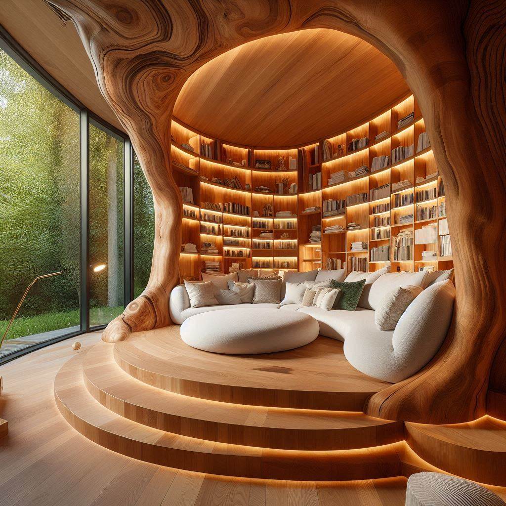 sequoia tree reading nooks 1