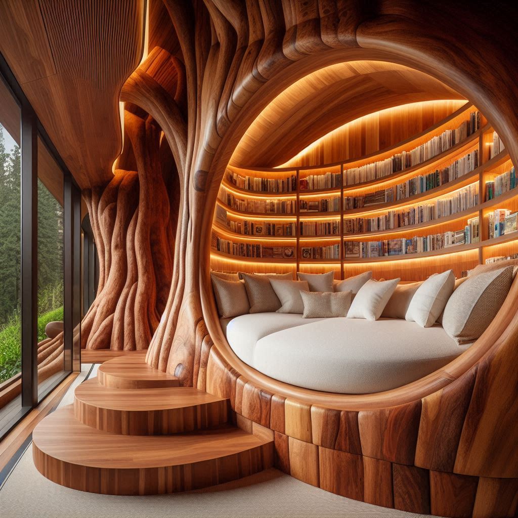 sequoia tree reading nooks 4