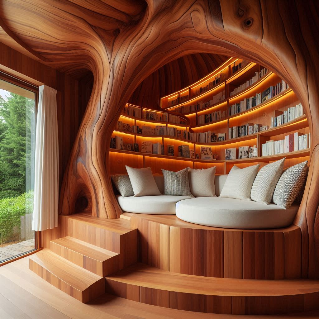 sequoia tree reading nooks 5