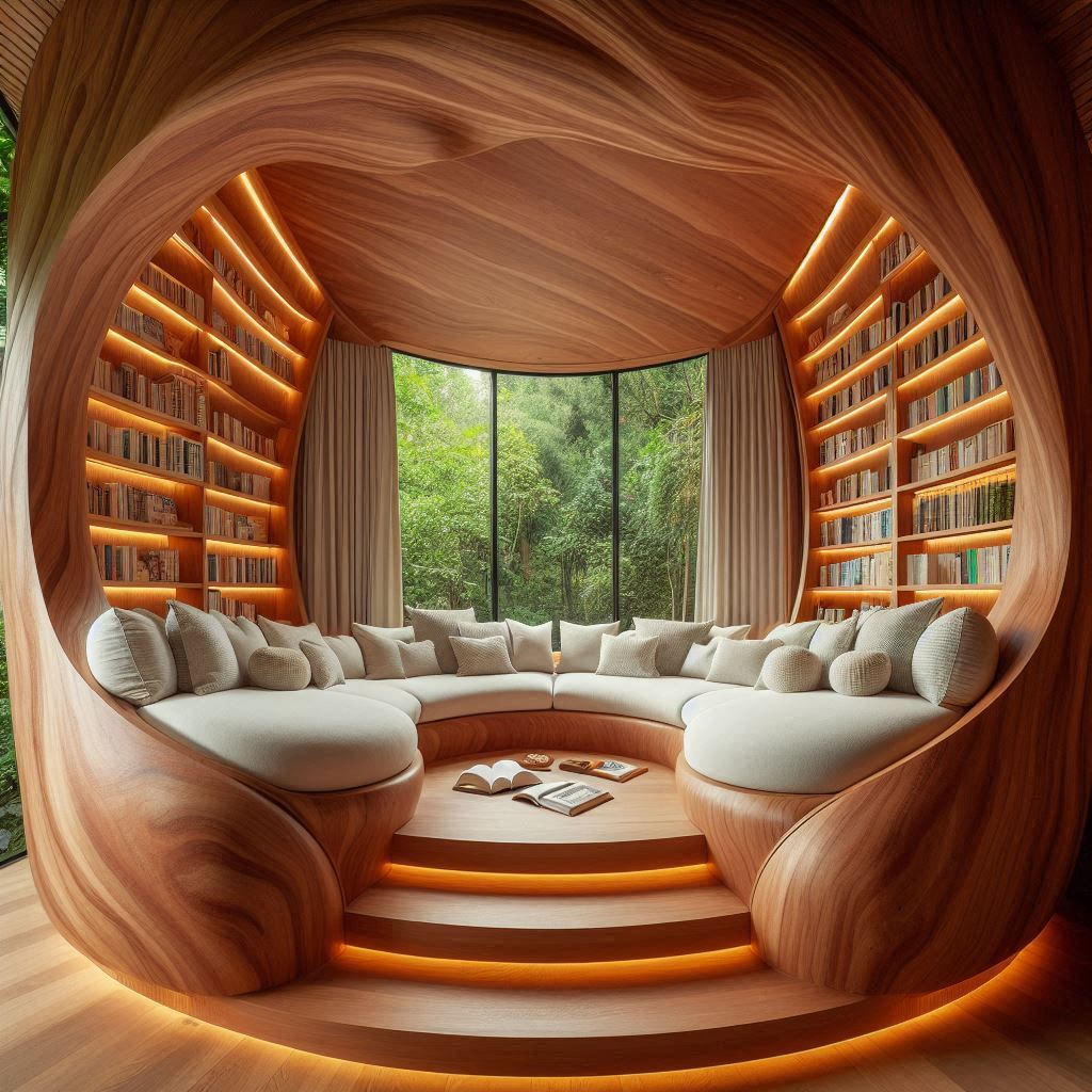 sequoia tree reading nooks 8