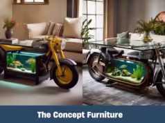 Motorcycle Aquarium Coffee Tables The Ultimate Fusion of Functionality and Aesthetics Motorcycle Aquarium Coffee Tables The Ultimate Fusion of Functionality and Aesthetics