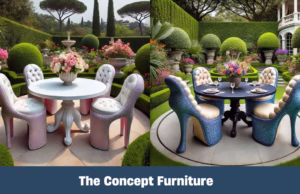 Unique Chair Set Shaped Like High Heels: The Ultimate Statement Furniture Unique Chair Set Shaped Like High Heels: The Ultimate Statement Furniture