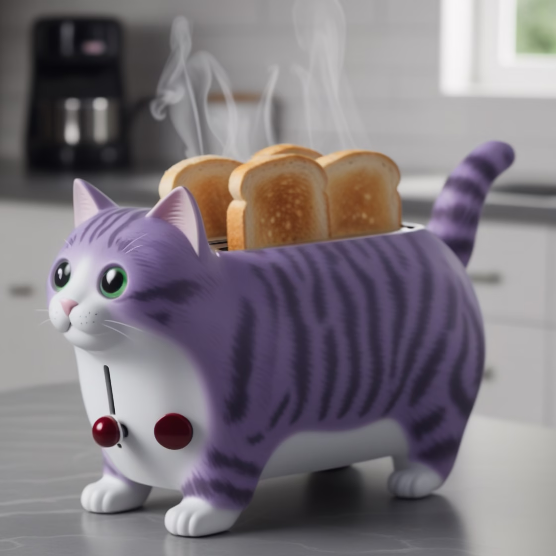 Cat Toaster: The Purr-fect Addition to Your Cute Kitchen Decor 2 Cat Toasters 3