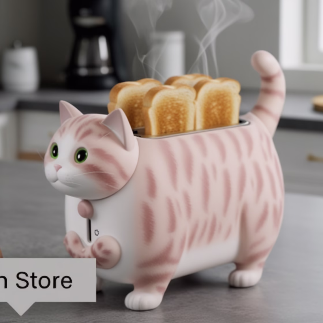 Cat Toaster: The Purr-fect Addition to Your Cute Kitchen Decor 6 Cat Toasters 8