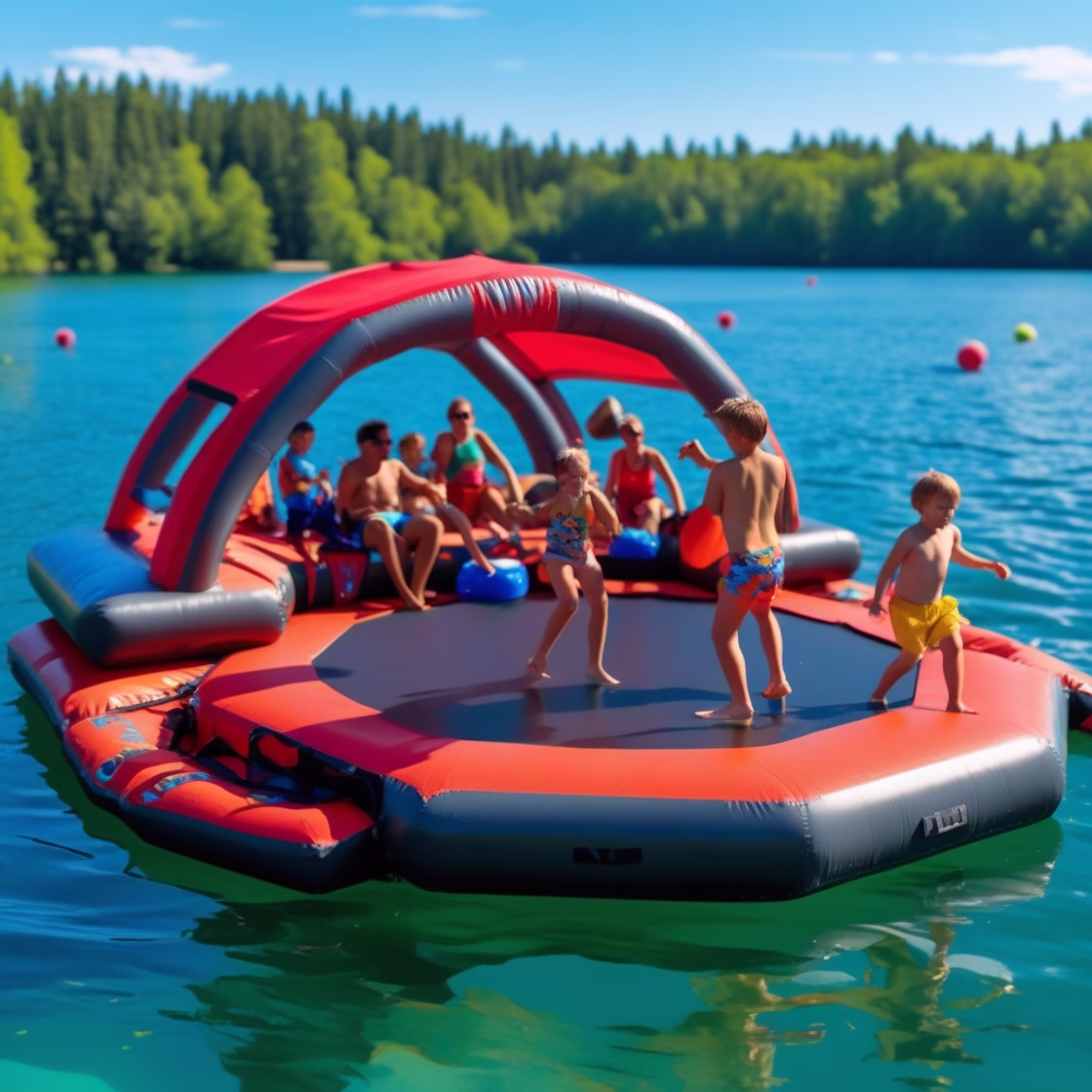 Giant Inflatable Shower Pools: The Ultimate Water Party Essential for Summer 8 Giant Inflatable Shower Pools8