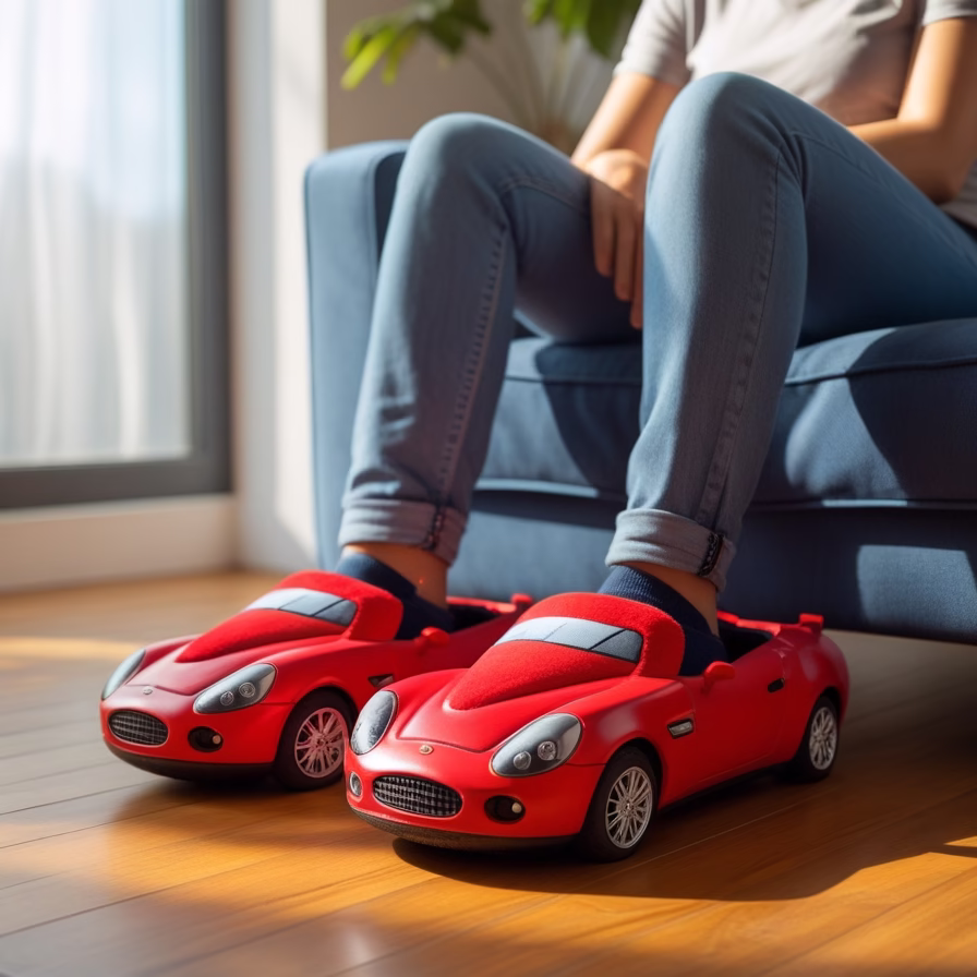 Absolutely Sports Car Slippers: Unique Footwear for Car Lovers 3 Absolutely sports car slippers3
