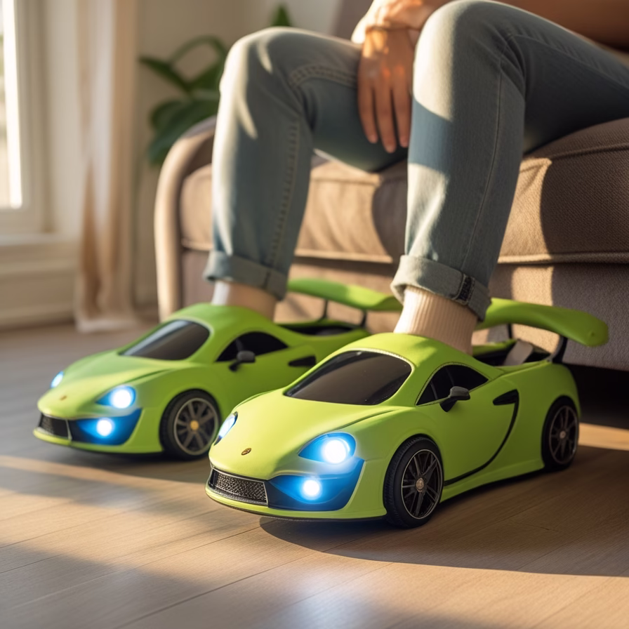 Absolutely Sports Car Slippers: Unique Footwear for Car Lovers 6 Absolutely sports car slippers6