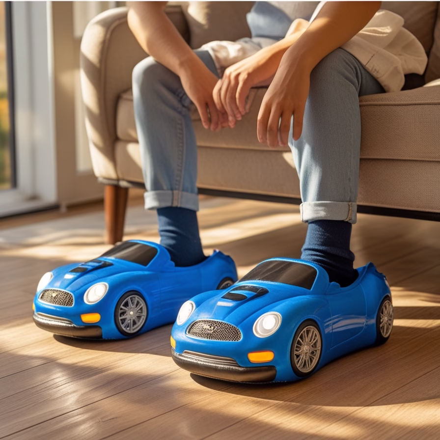 Absolutely Sports Car Slippers: Unique Footwear for Car Lovers 7 Absolutely sports car slippers7