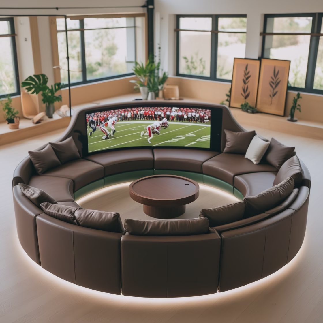 Couch with TV: Creative Living Room Inspiration 7 Couch with TV Creative Living Room Inspiration 8