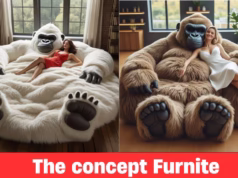 Gorilla Sofa Bed: Combining Fun, Creativity Gorilla Sofa Bed: Combining Fun, Creativity