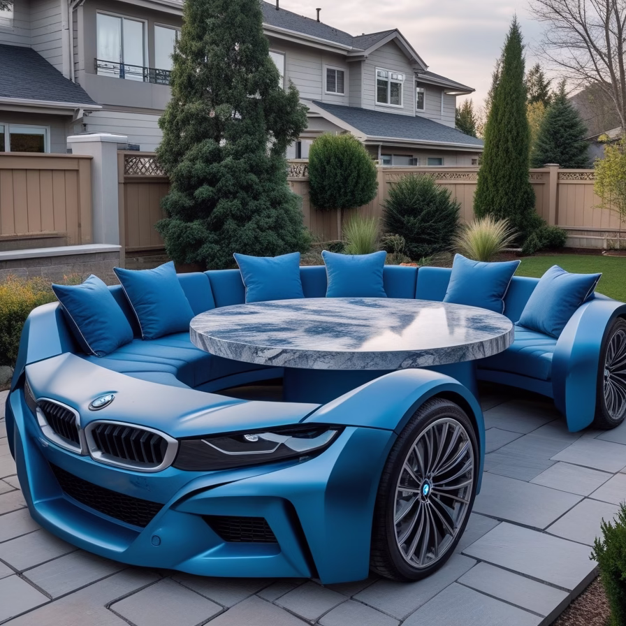 Car shaped outdoor sofa3
