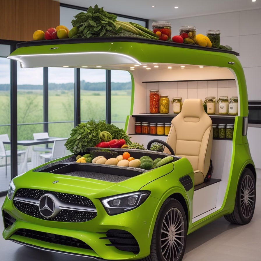 Car themed kitchen furniture7