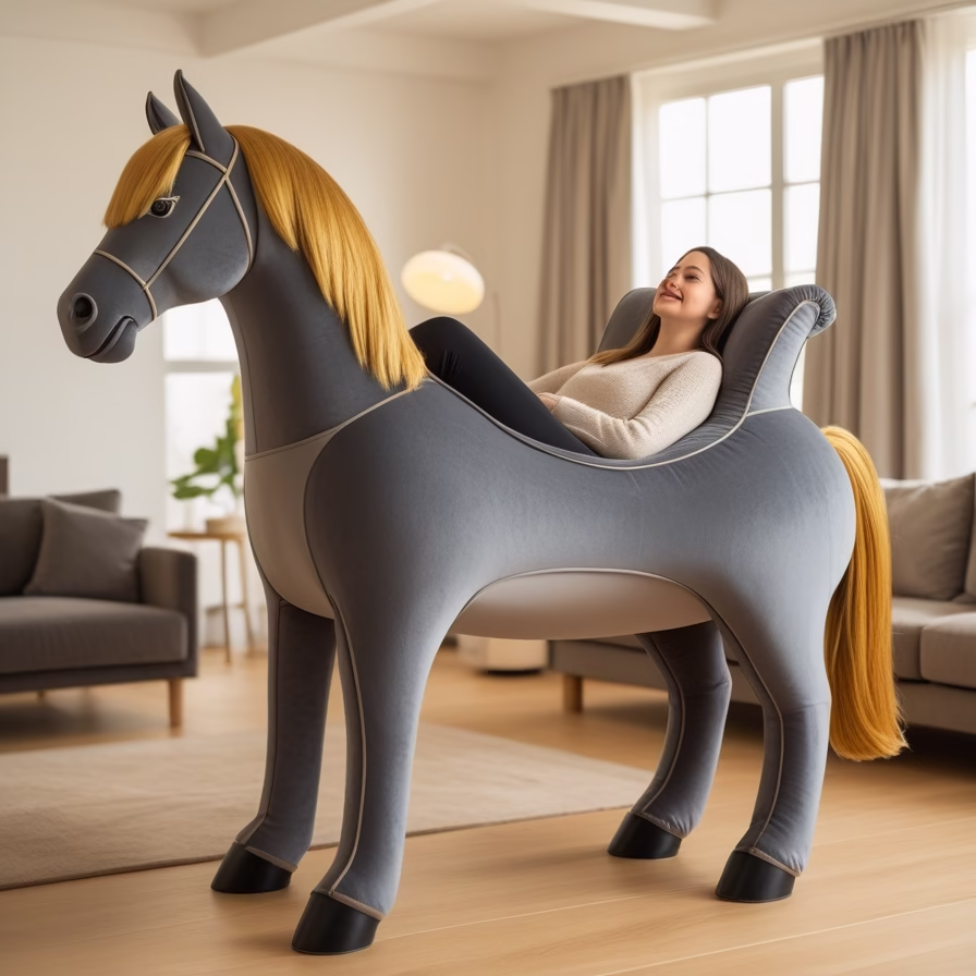 Horse Lounge Chair Inspiration: Transform Your Home with Artistic Seating 1 Horse Lounge Chair1