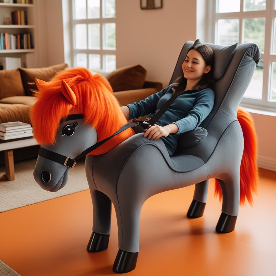 Horse Lounge Chair Inspiration: Transform Your Home with Artistic Seating 2 Horse Lounge Chair3