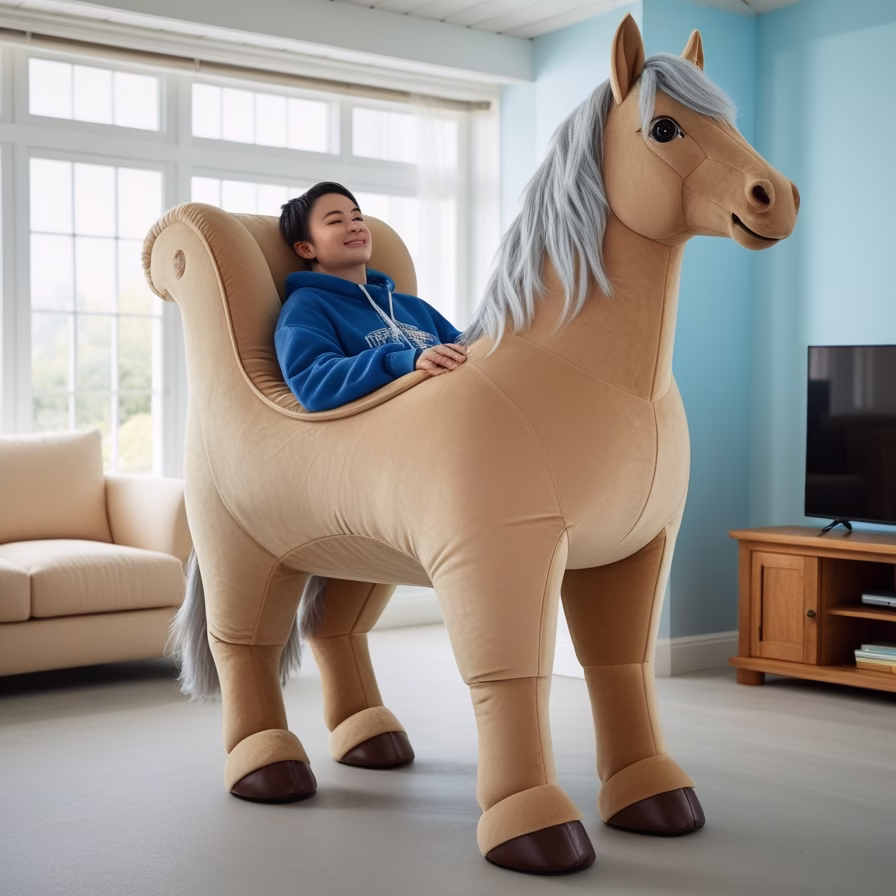 Horse Lounge Chair Inspiration: Transform Your Home with Artistic Seating 7 Horse Lounge Chair6