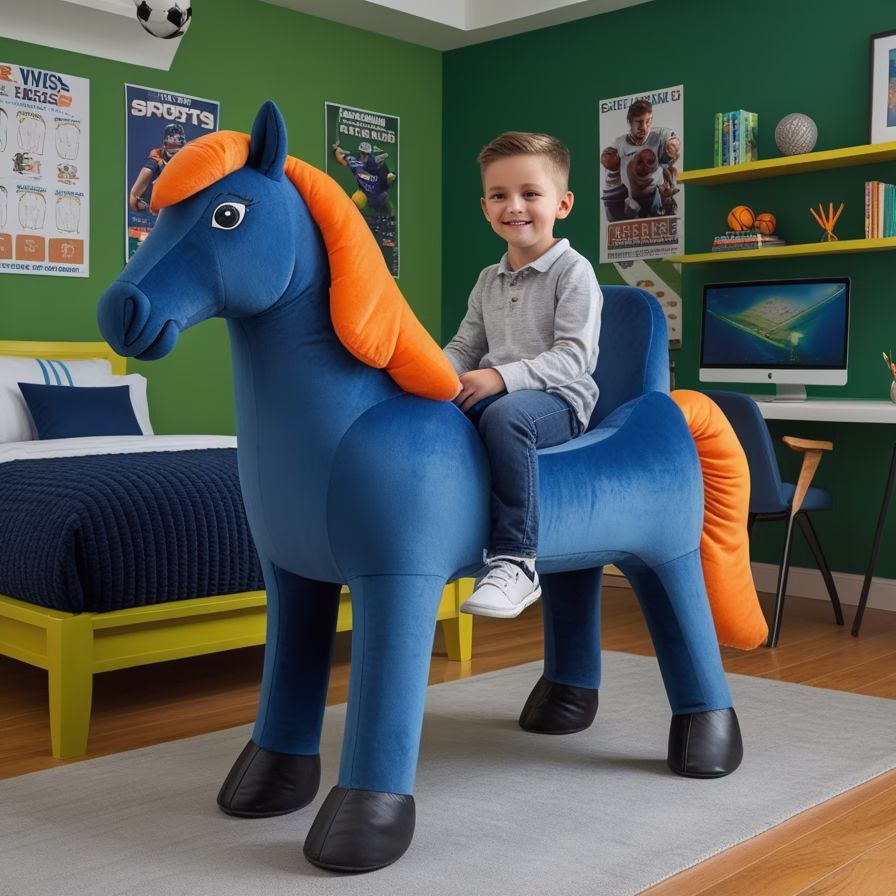 Horse Lounge Chair Inspiration: Transform Your Home with Artistic Seating 4 Horse Lounge Chair7