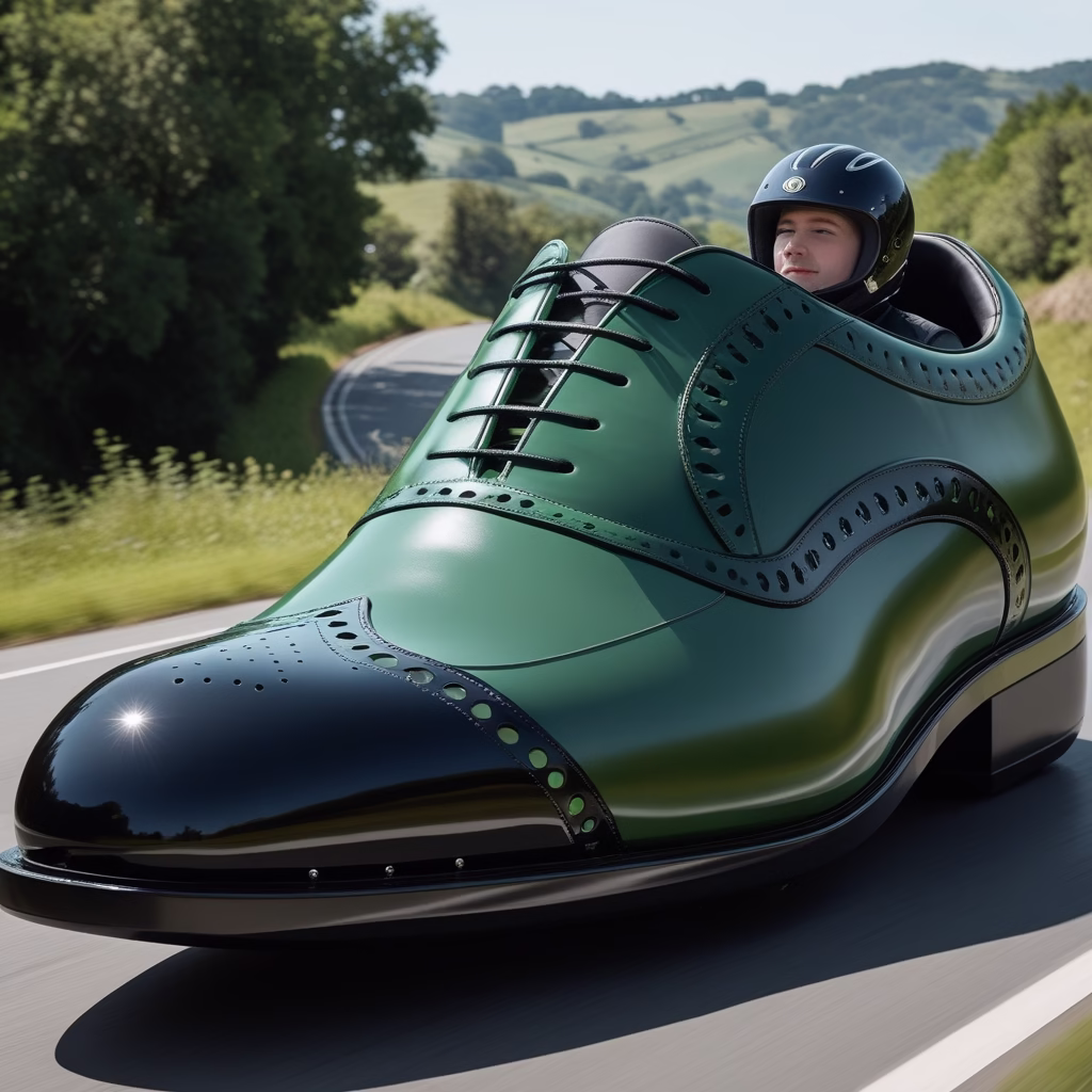 Shoe shaped car2