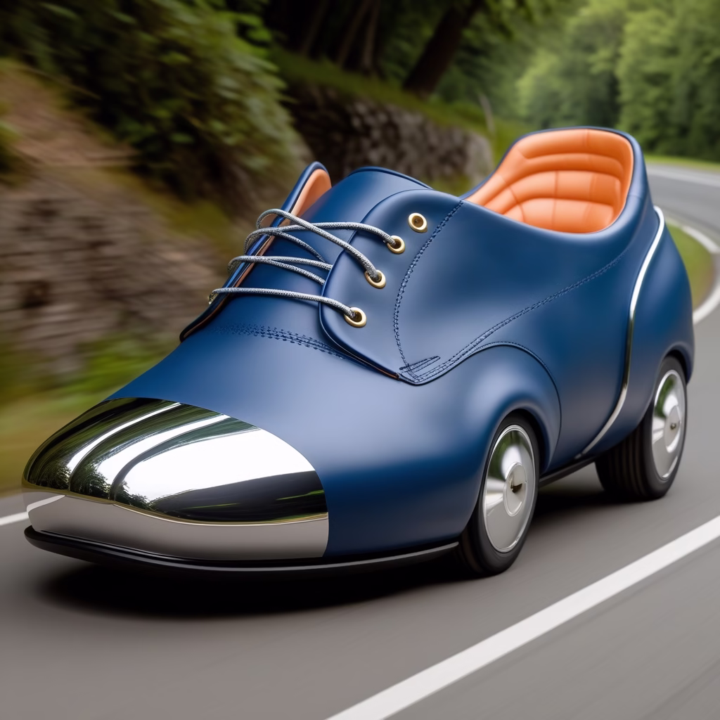 Shoe shaped car4