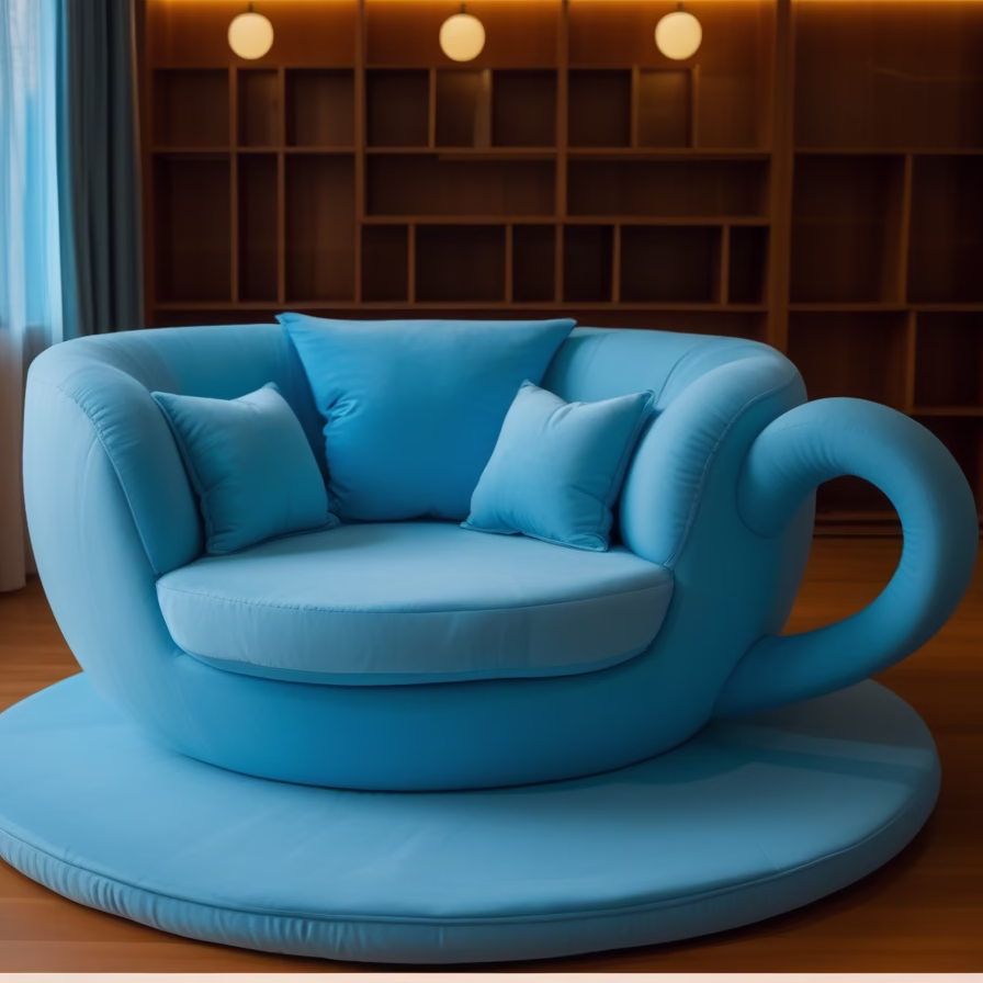 Teacup-Shaped Sofa Designs: Where Comfort Meets Creative Style 7 Teacup shaped sofa6
