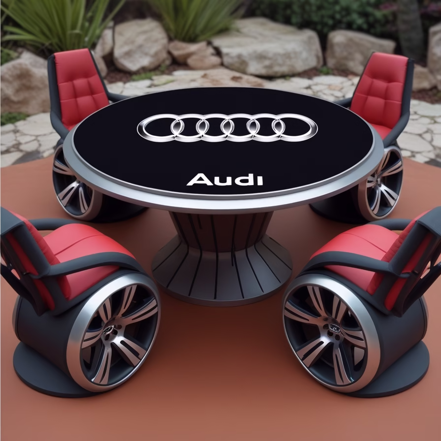 Audi Table and Chair Set: Stylish Furniture for Modern Homes 2 Audi table and chair set3