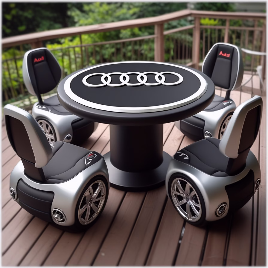Audi Table and Chair Set: Stylish Furniture for Modern Homes 3 Audi table and chair set5