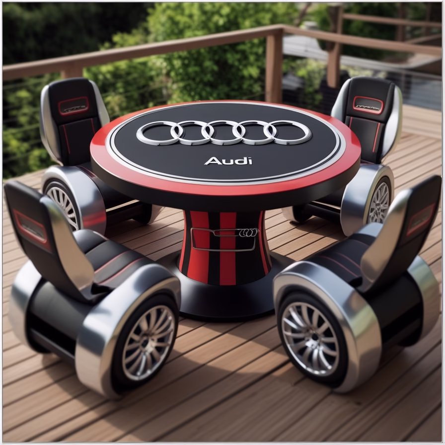Audi Table and Chair Set: Stylish Furniture for Modern Homes 7 Audi table and chair set6