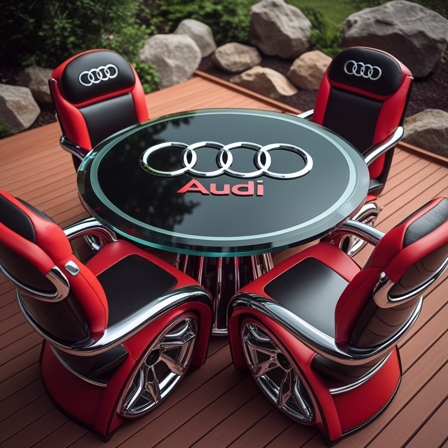 Audi Table and Chair Set: Stylish Furniture for Modern Homes 4 Audi table and chair set7