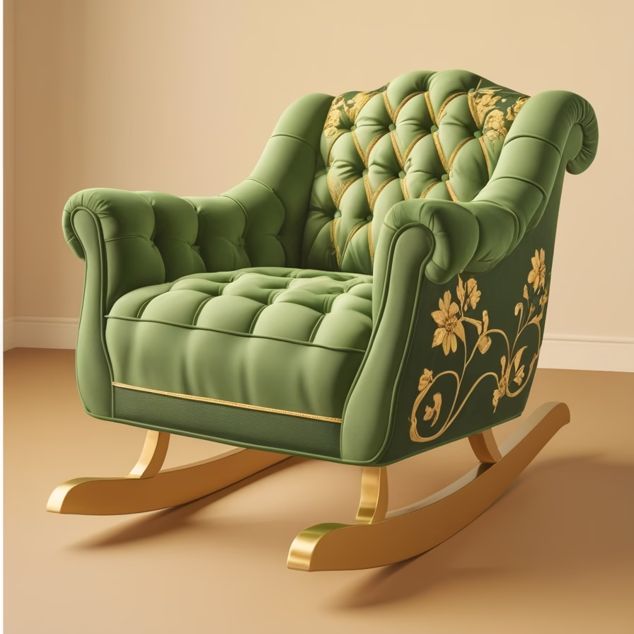 Christmas rocking chair4