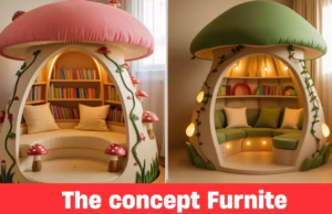 Mushroom Reading Corner for Kids: A Cozy and Creative Space for Young Readers