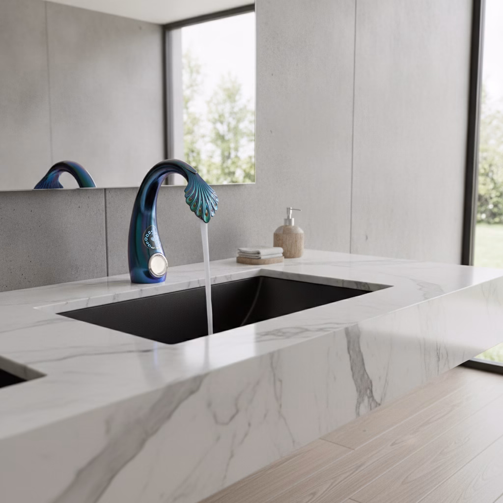 The Peacock Faucet: Peak Luxury Hardware or Regal Architectural Madness?