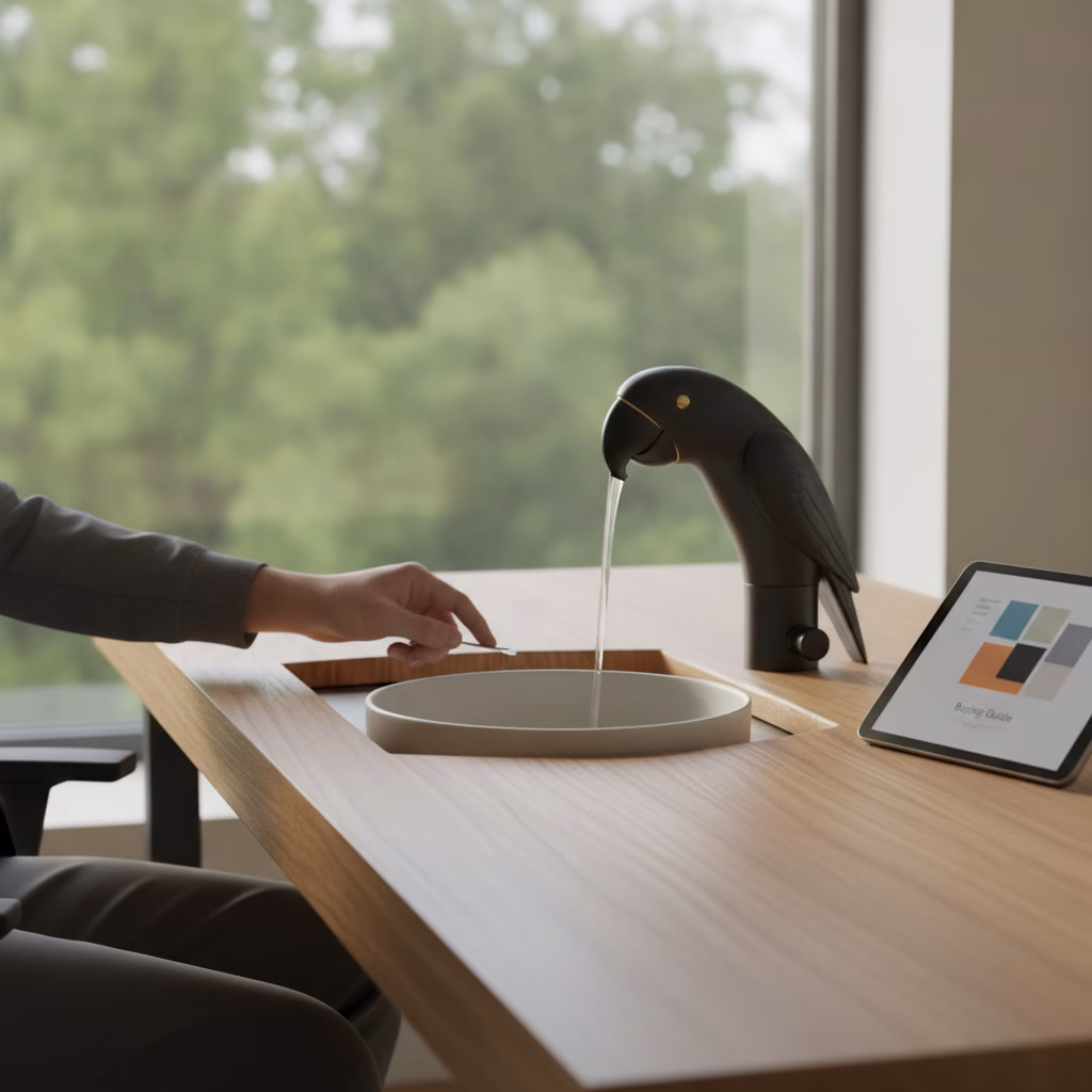 When Plumbing Meets Avian Aesthetics: The Parrot Shaped Faucet Review