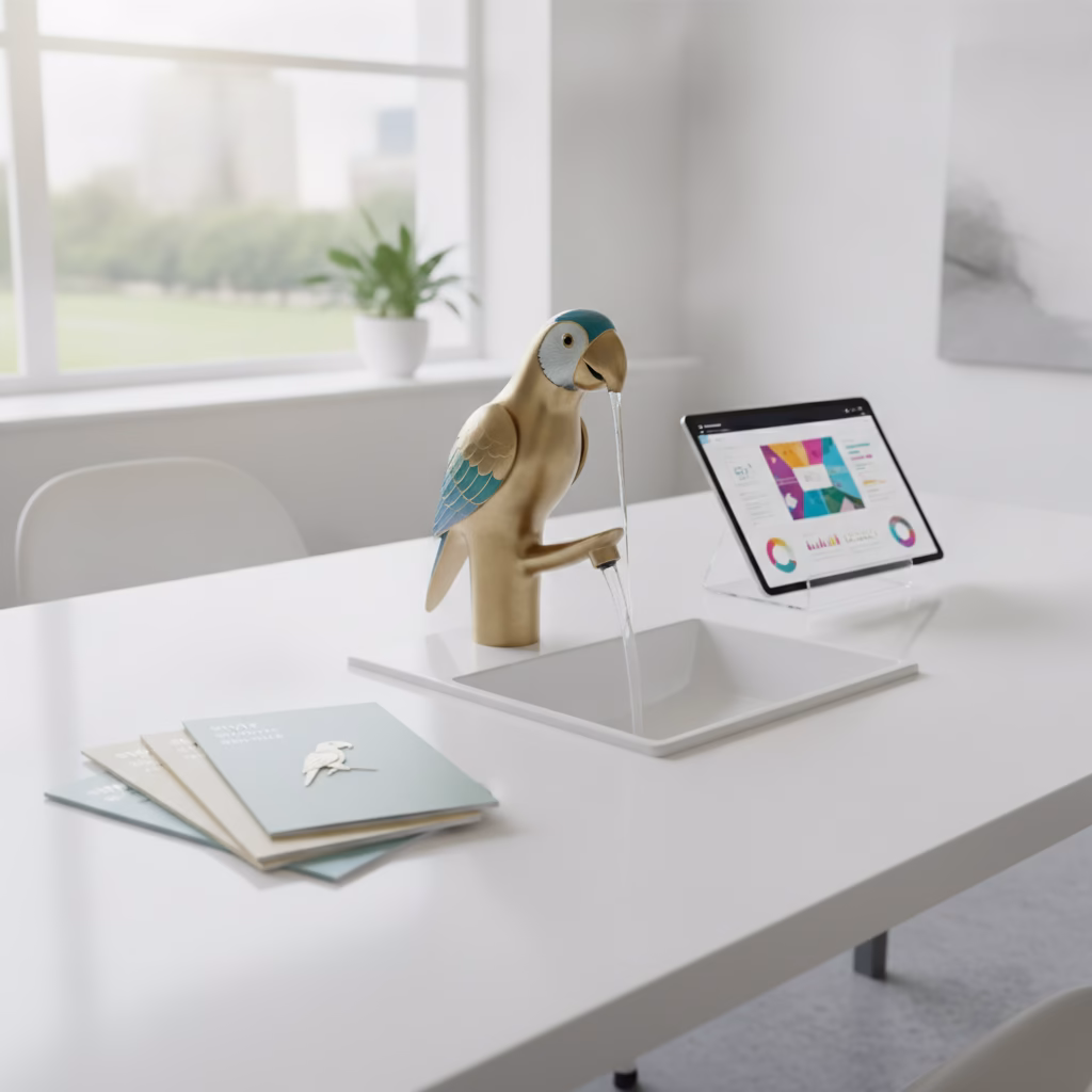 When Plumbing Meets Avian Aesthetics: The Parrot Shaped Faucet Review