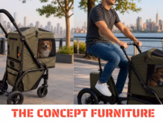 Convertible Pet Stroller Bike: The Convenient Way to Walk Your Dog Convertible Pet Stroller Bike